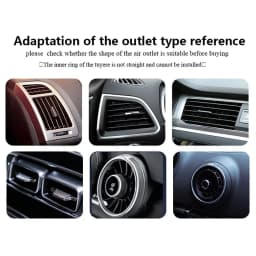 10Pcs 20cm Car Air Conditioner Outlet Decorative U Shape Moulding Trim Decor Strips Car Styling Car Door Edge Corner Protector
