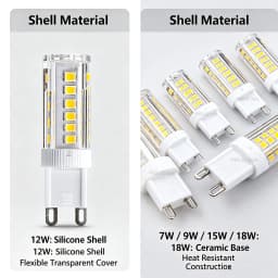 G9 LED Lamp 7W 9W 12W 15W 18W AC 220V Led Bulb SMD 2835 G9 Light Replace 30/40W Halogen Lamp Light for Home Useful Corn Light