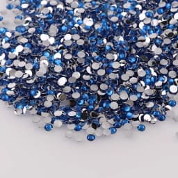 1000pcs Non Hot Fix Rhinestones 2/3/4mm Round Resin Flatback Crystal Rhinestone DIY Nail Art Jewelry Garment Decorations Glue On