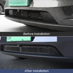 TESY For Tesla Model YL Y L / Y Launch Juniper Inner Vent Grille Lower Bumper Anti Insect Net Air Inlet Anti Dust Proof Cover