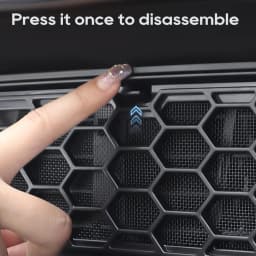 TESY For Tesla Model YL Y L / Y Launch Juniper Inner Vent Grille Lower Bumper Anti Insect Net Air Inlet Anti Dust Proof Cover