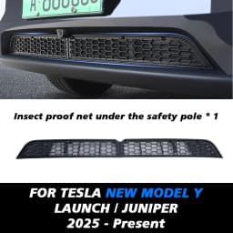 TESY For Tesla Model YL Y L / Y Launch Juniper Inner Vent Grille Lower Bumper Anti Insect Net Air Inlet Anti Dust Proof Cover