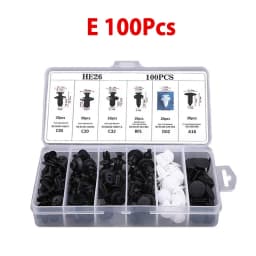New Auto Fastener Clips Mixed Car Body Push Retainer Pin Rivet Bumper Door Trim Panel Fastener Kit Car Clips Retainer Tools