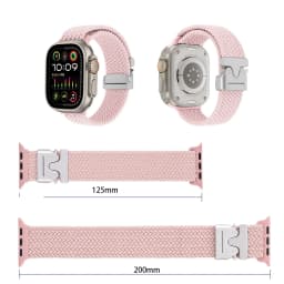 Parachute Straps for Apple Watch 10 11 Band 46/42mm 45mm Ultra 49mm 44mm 41mm Braided Bracelet Correa iWatch Series 9 8 SE 5 6 7