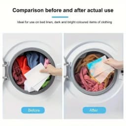 50Color Dye-Resistant Cloth for Laundry,No Chemical Composition,Mixed Laundry Anti-Penetration and Fade Protection,Universal Was