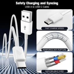 30W USB A To Type C Cable Date Syuc Fast Charging Cord For Samsung Huawei Xiaomi USB C Phone Fast Charging Accessories 1M 2M 3M