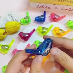 30Pcs Colorful Mini Bird Plastic Water Whistles Noise Maker Toys for Birthday Party Favors School Gift Pinata Fillers