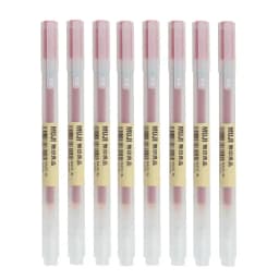 6/8Pcs/Set MUJIs Gel Pen Black/Red/Blue 0.38/0.5mm Ink Japan Color Pen Office School Ballpoint Pen Japanese Kawaii Stationery