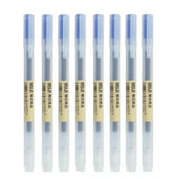 6/8Pcs/Set MUJIs Gel Pen Black/Red/Blue 0.38/0.5mm Ink Japan Color Pen Office School Ballpoint Pen Japanese Kawaii Stationery