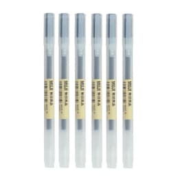 6/8Pcs/Set MUJIs Gel Pen Black/Red/Blue 0.38/0.5mm Ink Japan Color Pen Office School Ballpoint Pen Japanese Kawaii Stationery