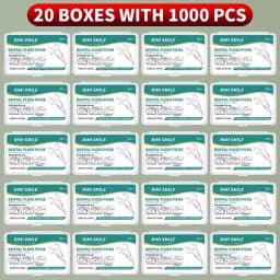 1/3/6/20 Box Portable Disposable Dental Floss Plastic Toothpick High-tension Dental Floss Stick Dental Floss Box ﻿Oral Care
