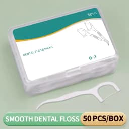 1/3/6/20 Box Portable Disposable Dental Floss Plastic Toothpick High-tension Dental Floss Stick Dental Floss Box ﻿Oral Care