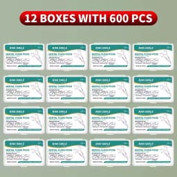 1/3/6/20 Box Portable Disposable Dental Floss Plastic Toothpick High-tension Dental Floss Stick Dental Floss Box ﻿Oral Care