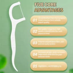 1/3/6/20 Box Portable Disposable Dental Floss Plastic Toothpick High-tension Dental Floss Stick Dental Floss Box ﻿Oral Care