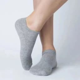 20 Pairs Women/Men Family Matching Short Socks, Black & Grey Series With Bow, Heart, Stripe