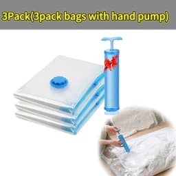 1-10pcs Thickened Vacuum Compression Bag,Transparent Quilt Vacuum Bags, Storage Bags, Household Clothing Storage and Sorting Bag