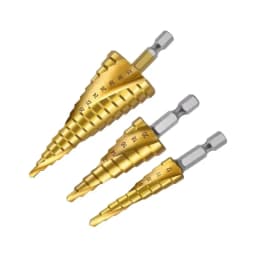 HSS Step Drill Bit 4-12mm 4-20mm 4-32mm Hex Titanium Cone Hole Cutter Multifunction Reamer Plate Iron Aluminum Plate Drilling Me