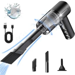 9000Pa Wireless Car Vacuum Cleaner USB Charging 1200mAh Portable Cleaning Appliance Mini Wet and Dry Vacuum Cleaner Household