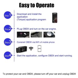Popular ELM327 WiFi OBD2 Code Reader Scanner V1.5 Car Diagnostic Tools Car Fault Detector For Android/IOS/PC