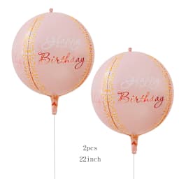 2pcs 40inch Pink Bowknot Number Foil Balloons Wedding Birthday Party Decoration Anniversary Decor Photo Props Party Supplies