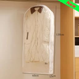Wardrobe Organizer Bags Down Jacket Air Compression Hanging Bag with Zipper Clothes Dust Cover Bag Save Space Cloth Storage Bag