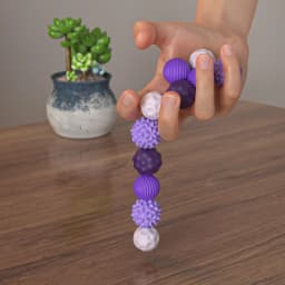 Silicone Magnetic Sensory Balls Fidget Toy Worry Balls Autism Calming Fidgeting Toy Anxiety Relief Stress Sensory Toy