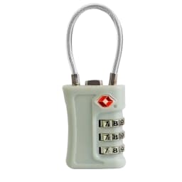 TSA Customs Lock 3 Digits Travel Password Changeable Lock Digital Lock ABS Mini Suitcase Luggage Anti-theft Lock for Airplane