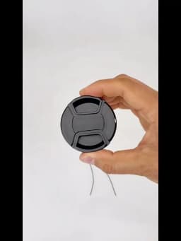 Camera Lens Cap High-quality 40.5mm 49mm 52mm 55mm 58mm 62mm 67mm 72mm 77mm 82mm Snap on Front Lens Cap for Camera
