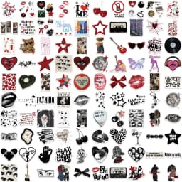 10/50/100/150pcs Downtown Y2K Girls Aesthetics Retro Graffiti Stickers Phone Guitar Laptop Suitcase Waterproof Sticker Kids Toy