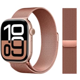 Milanese Loop Strap For Apple Watch Band 46mm 44mm 45mm 40mm 42mm 41mm Correa Bracelet iWatch Series 11 10 9 8 SE 7 6 Ultra 3 2