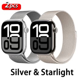 Milanese Loop Strap For Apple Watch Band 46mm 44mm 45mm 40mm 42mm 41mm Correa Bracelet iWatch Series 11 10 9 8 SE 7 6 Ultra 3 2