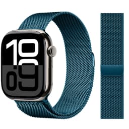 Milanese Loop Strap For Apple Watch Band 46mm 44mm 45mm 40mm 42mm 41mm Correa Bracelet iWatch Series 11 10 9 8 SE 7 6 Ultra 3 2