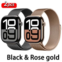Milanese Loop Strap For Apple Watch Band 46mm 44mm 45mm 40mm 42mm 41mm Correa Bracelet iWatch Series 11 10 9 8 SE 7 6 Ultra 3 2