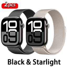 Milanese Loop Strap For Apple Watch Band 46mm 44mm 45mm 40mm 42mm 41mm Correa Bracelet iWatch Series 11 10 9 8 SE 7 6 Ultra 3 2