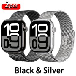 Milanese Loop Strap For Apple Watch Band 46mm 44mm 45mm 40mm 42mm 41mm Correa Bracelet iWatch Series 11 10 9 8 SE 7 6 Ultra 3 2