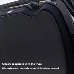 For Tesla Model Y Juniper / Model 3 Highland Trunk Tailgate Guard Pad Leather Trunk Protective Anti-dirty Pad Car Accessories