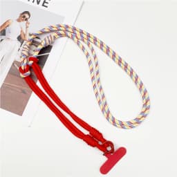 3 in 1 120cm Crossbody Mobile Phone Hanging Rope Neck Lanyard Wrist Strap Removable Phone Lanyard Water Cup Hanging Rope