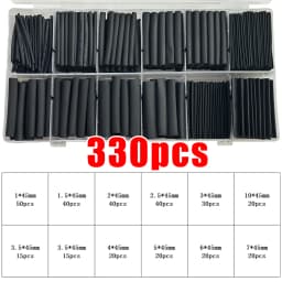 Heat Shrink Tube Kit Thermoresistant Tubing Heat Shrink Wire Wrapping Electrical Connection Cable Insulation Sleeved Protecter