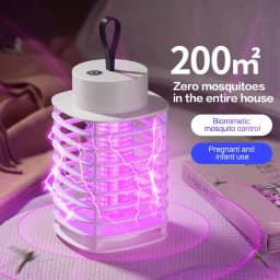 Mute Mosquito Killing Lamp Anti-Mosquito Lamp Portable Electronic Mosquito Killer Mosquito Terminator Mosquito Repellent Lamp