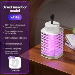 Mute Mosquito Killing Lamp Anti-Mosquito Lamp Portable Electronic Mosquito Killer Mosquito Terminator Mosquito Repellent Lamp