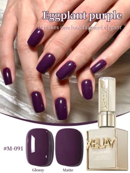 XEIJAYI 1Pc 15ML 13Colors to Choose From Pure Nail Polish Gel Nail Add Semi-Permanent Soak Off UV LED Construction Gel Varnish