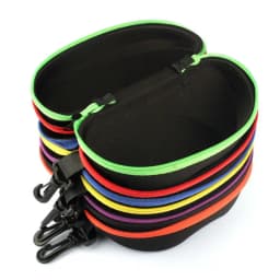2025 Wholesale Black EVA Sunglasses Sunglasses Glasses Case EVA Glasses Zipper Case Glasses Display Case