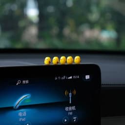 5Pcs Cute Mini Ducks Car Interior Decoration Auto Rearview Mirror Dashboard Ornaments For Woman Man Gift Car Accessories