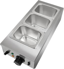 Chocolate Melting Machine, 2/3 Tanks Stainless Steel Chocolate Tempering Machine with Lid,Electric Commercial Food Warmer