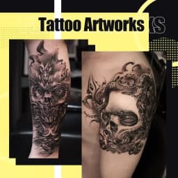 Mast Flip Complete Tattoo Kit Wireless Tattoo Machine with 7 Strokes 2.6-4.0mm 2 Batteries for Beginner Tattoo Kit
