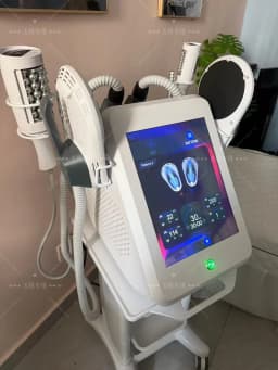 2 IN 1 200HZ EMS Roller Slimming Cellulite Reduction Inner Ball Roller 360 Degree Infrared Vacuum Roller Massage Beauty Machine