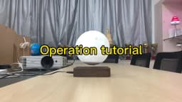 Magnetic Floating Rotating Moon Lamp with Wooden Base, 3 Color Temperature LED Night Lights of Print 3D for Unique Gifts, Room