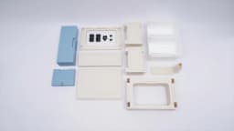 Classic 6 Drawer Plastic Dresser Storage Tower Closet Organizer Unit for Home Office Bedroom
