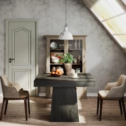 Tribesigns Square Dining Table for 4, 31.5-Inch Kitchen Table Small Dinner Table with Sturdy Pedestal Base, Farmhouse Dining Roo