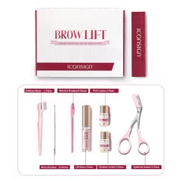 DIY Brow Perm Eyebrow Lamination 45-60 Days ICONSIGN Professional Brow Perming Set Beauty Makeup Tools Home Use